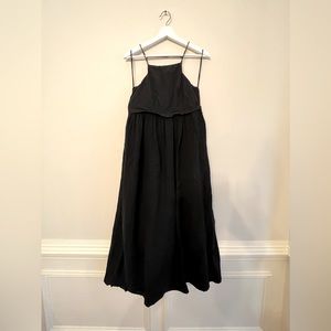 FREE PEOPLE BLACK MAXI DRESS XS
